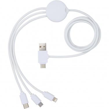 Logotrade promotional giveaway image of: Pure 5-in-1 charging cable with antibacterial additive