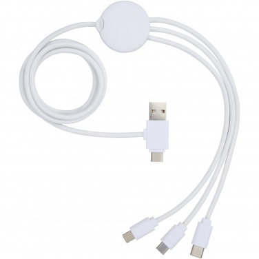 Logotrade corporate gifts photo of: Pure 5-in-1 charging cable with antibacterial additive