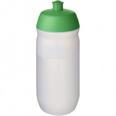 Logo trade promotional giveaway photo of: HydroFlex™ Clear 500 ml squeezy sport bottle