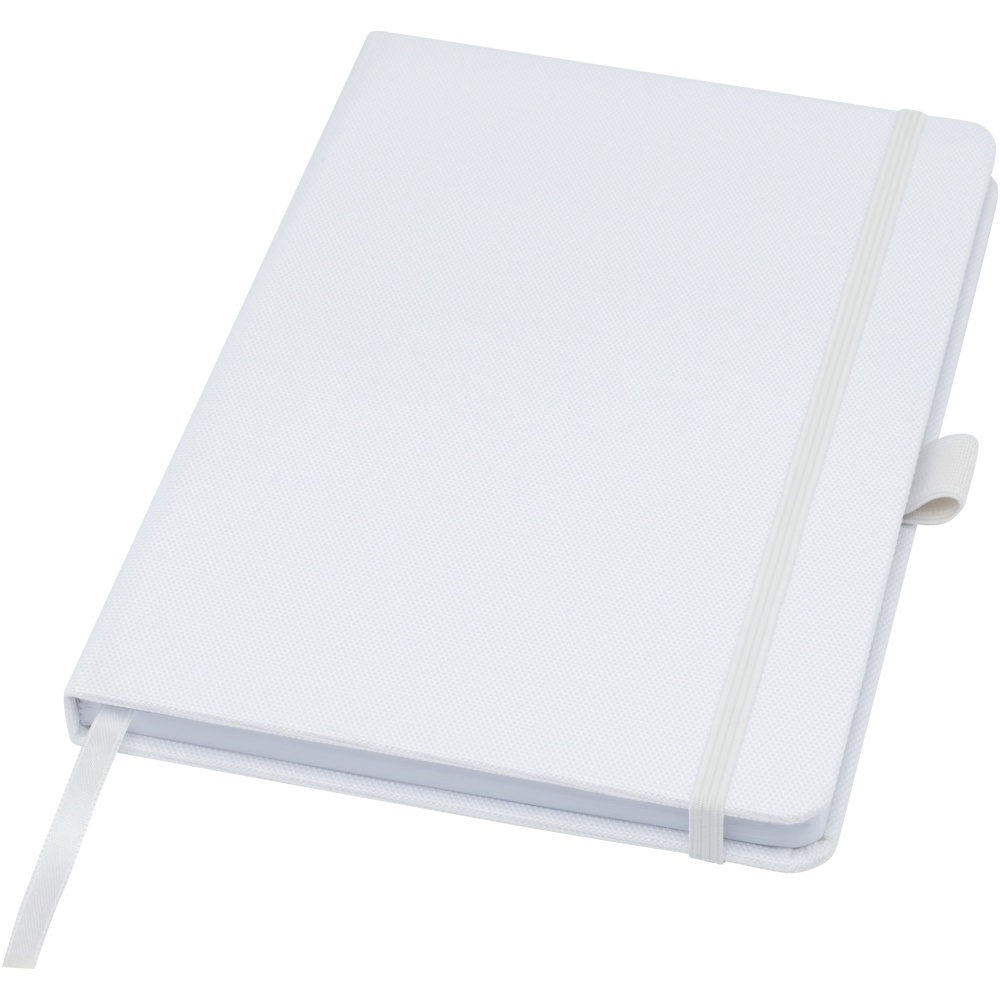 Logotrade advertising product image of: Honua A5 recycled paper notebook with recycled PET cover