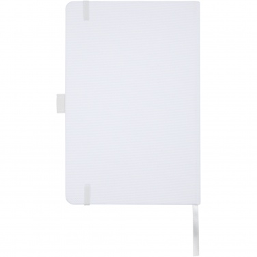 Logo trade advertising products picture of: Honua A5 recycled paper notebook with recycled PET cover