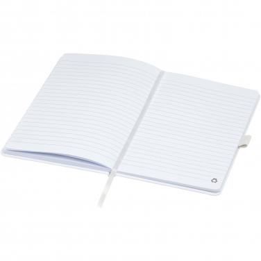 Logotrade promotional gift image of: Honua A5 recycled paper notebook with recycled PET cover