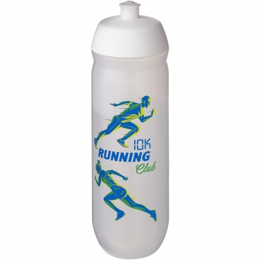 Logotrade promotional item image of: HydroFlex™ Clear 750 ml squeezy sport bottle