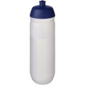 HydroFlex™ Clear 750 ml squeezy sport bottle, Blue / Frosted clear