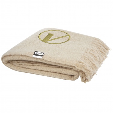 Logo trade promotional gifts image of: Ivy GRS certified RPET blanket