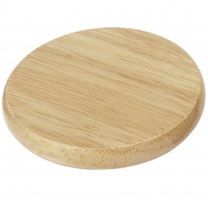 Scoll wooden coaster with bottle opener