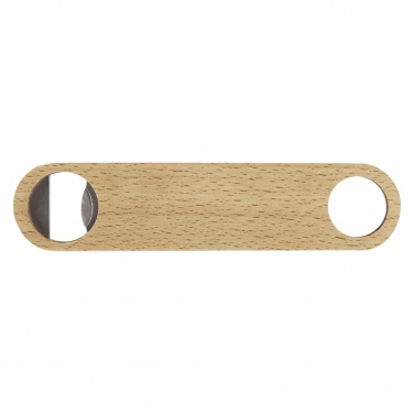 Logotrade promotional items photo of: Origina wooden bottle opener