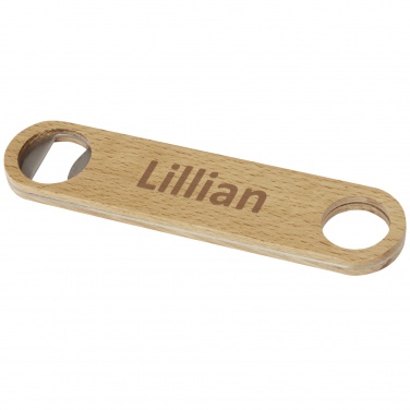 Logotrade promotional merchandise picture of: Origina wooden bottle opener