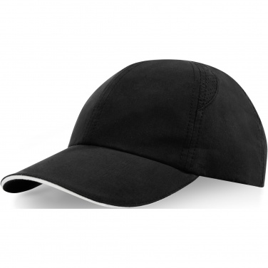 Logotrade promotional merchandise image of: Morion 6 panel GRS recycled cool fit sandwich cap