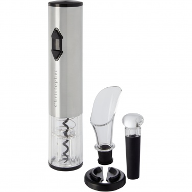 Logo trade corporate gift photo of: Pino electric wine opener with wine tools