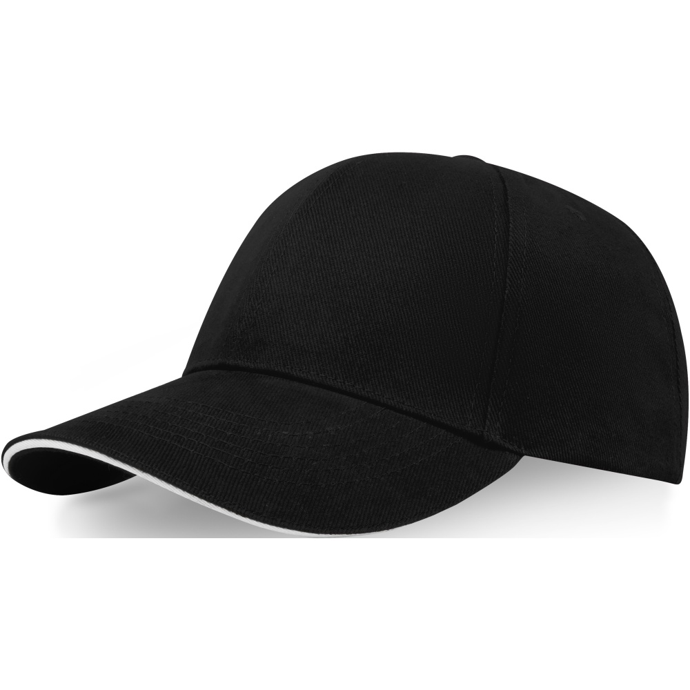 Logotrade promotional merchandise image of: Topaz 6 panel GRS recycled sandwich cap