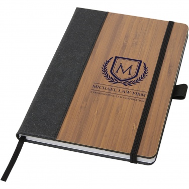 Logotrade promotional product picture of: Note A5 bamboo notebook