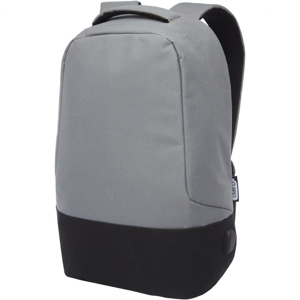 Logotrade promotional product image of: Cover GRS RPET anti-theft backpack 18L