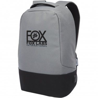 Logotrade promotional item picture of: Cover GRS RPET anti-theft backpack 18L