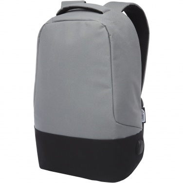 Logo trade corporate gift photo of: Cover GRS RPET anti-theft backpack 18L