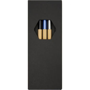 Logotrade promotional gift picture of: Kerf 3-piece bamboo pen set