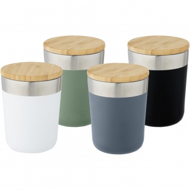 Logo trade promotional products picture of: Lagan 300 ml stainless steel tumbler with bamboo lid