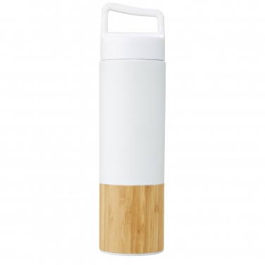 Logotrade promotional giveaways photo of: Torne 540 ml  stainless steel bottle with bamboo outer wall