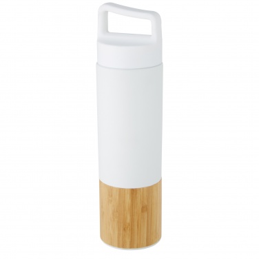 Logotrade corporate gift image of: Torne 540 ml  stainless steel bottle with bamboo outer wall