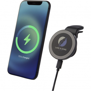 Logotrade promotional giveaway image of: Magclick 10W wireless magnetic car charger