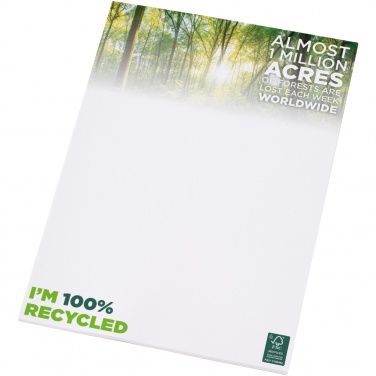 Logotrade advertising products photo of: Desk-Mate® A4 recycled notepad