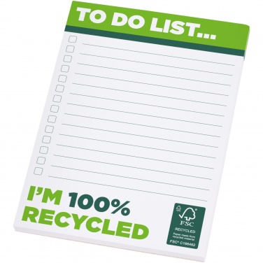 Logotrade promotional merchandise picture of: Desk-Mate® A6 recycled notepad