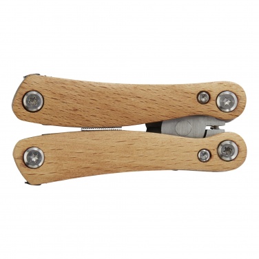 Logo trade promotional products picture of: Anderson 12-function medium wooden multi-tool