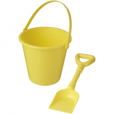 Logo trade advertising products image of: Tides recycled beach bucket and spade