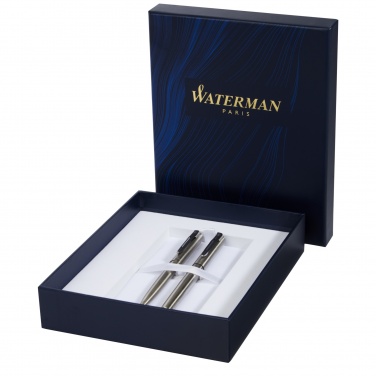 Logotrade promotional gift image of: Waterman duo pen gift box