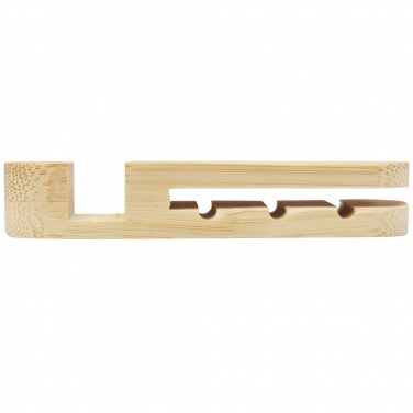 Logo trade corporate gifts picture of: Edulis bamboo cable manager 