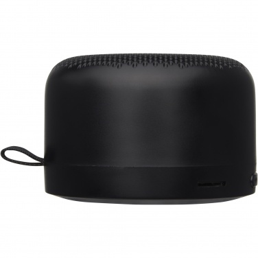 Logo trade promotional giveaways image of: Loop 5W recycled plastic Bluetooth speaker