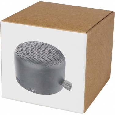 Logo trade promotional gifts picture of: Loop 5W recycled plastic Bluetooth speaker