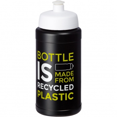 Logo trade business gifts image of: Baseline 500 ml recycled sport bottle