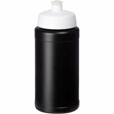 Logo trade promotional products image of: Baseline 500 ml recycled sport bottle