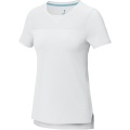 Borax short sleeve women's GRS recycled cool fit t-shirt, White