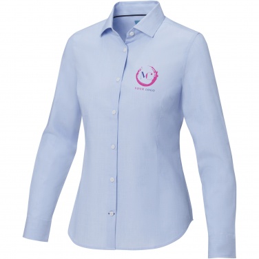 Logotrade corporate gift image of: Cuprite long sleeve women's organic shirt