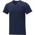 Somoto short sleeve men's V-neck t-shirt , Navy