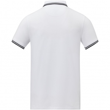 Logo trade promotional items picture of: Amarago short sleeve men's tipping polo