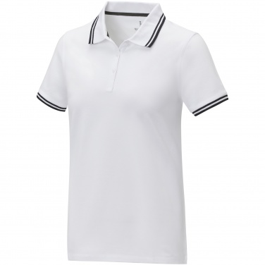 Logotrade promotional giveaways photo of: Amarago short sleeve women's tipping polo