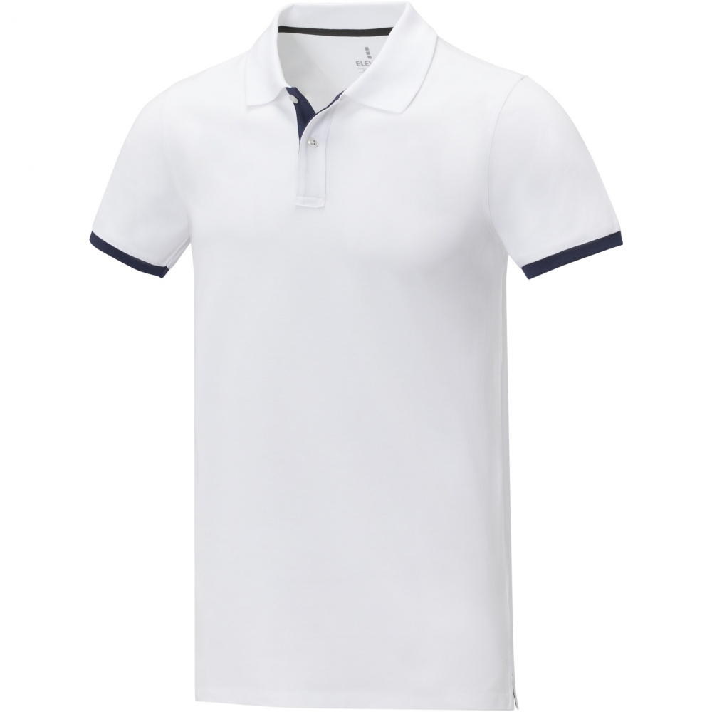 Logo trade promotional items picture of: Morgan short sleeve men's duotone polo