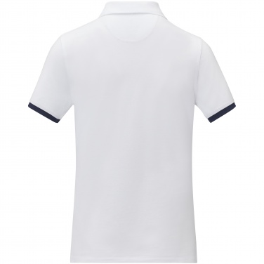 Logo trade promotional merchandise picture of: Morgan short sleeve women's duotone polo