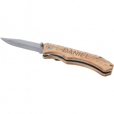 Logo trade promotional giveaways picture of: Dave pocket knife with belt clip