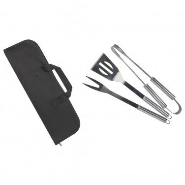 Logo trade corporate gifts image of: Barcabo BBQ 3-piece set