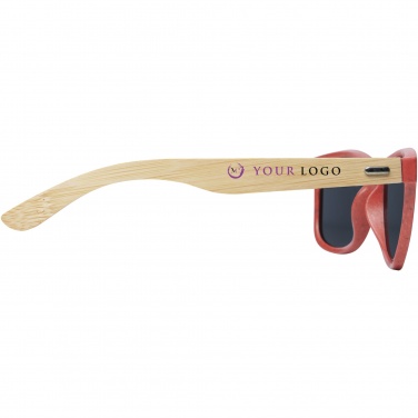 Logo trade advertising products image of: Sun Ray bamboo sunglasses