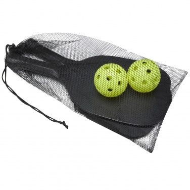 Logo trade promotional products image of: Enrique paddle set in mesh pouch