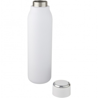 Logo trade promotional merchandise image of: Marka 600 ml copper vacuum insulated bottle with metal loop