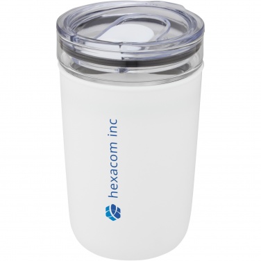 Logo trade promotional giveaways picture of: Bello 420 ml glass tumbler with recycled plastic outer wall