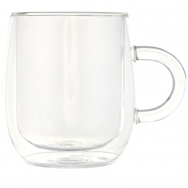 Logo trade promotional merchandise image of: Iris 330 ml glass mug