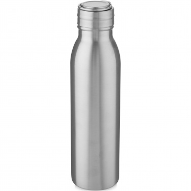 Logo trade promotional gifts picture of: Harper 700 ml stainless steel water bottle with metal loop