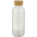 Ziggs 650 ml recycled plastic water bottle, Transparent